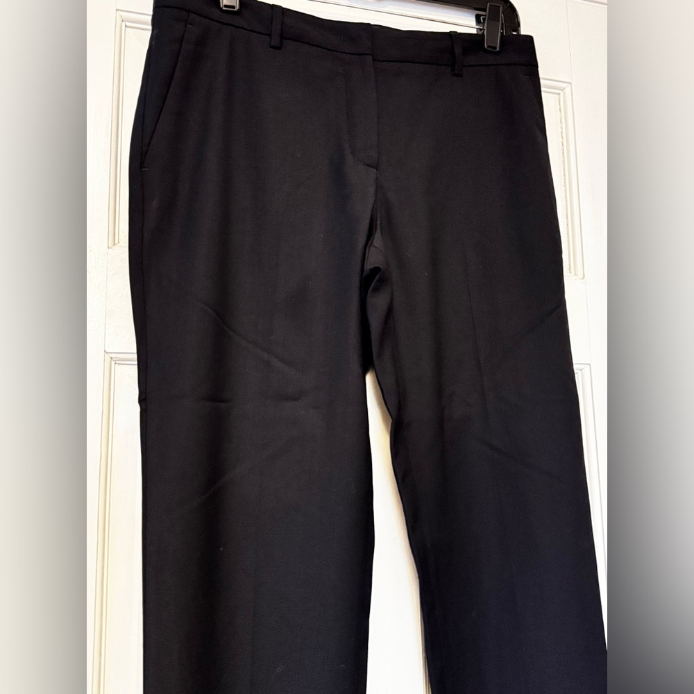 Sophisticated‎ Women's Black Wool Trousers - Made in Italy